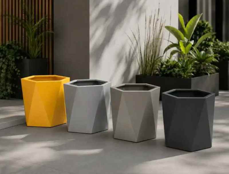 patio planters manufactured in Europe